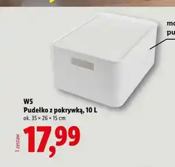 Lidl Pudełko z pokrywką 10 l W5 oferta