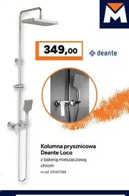 Bricoman Kolumna prysznicowa Deante Loco z baterią mieszaczową oferta