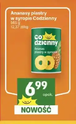 Delikatesy Centrum Ananas w puszce plastry w syropie Codzienny oferta