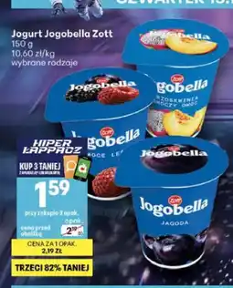 Delikatesy Centrum Jogurt Jogobella Zott jagoda oferta