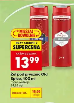 Biedronka Żel pod prysznic Old Spice oferta
