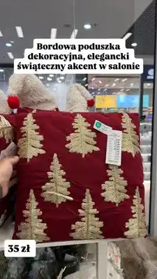 Pepco Poduszka dekoracyjna Pepco Christmas oferta
