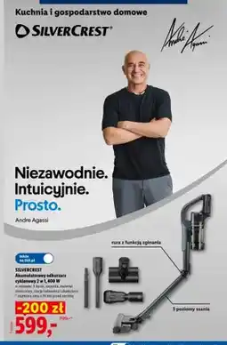 Lidl Akumulatorowy odkurzacz cyklonowy 2 w 1 Silvercrest oferta