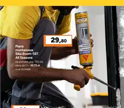 Bricoman Piana montażowa Sika Boom-587 All Seasons na pistolet oferta