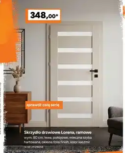 Bricoman Skrzydło drzwiowe Lorena ramowe oferta