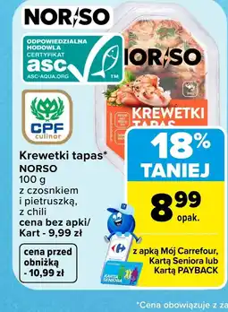 Carrefour Krewetki Norso oferta