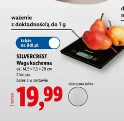Lidl Waga kuchenna Silvercrest oferta