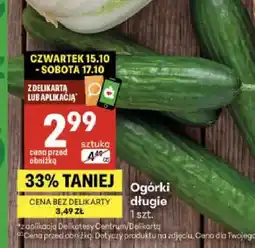 Delikatesy Centrum Ogórki długie oferta