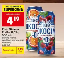 Biedronka Piwo Okocim oferta