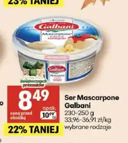 Delikatesy Centrum Ser mascarpone Galbani oferta
