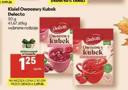 Delikatesy Centrum Kisiel Owocowy Kubek Delecta o smaku truskawkowym oferta
