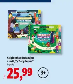 Lidl Książeczka edukacyjna z serii Ty Decydujesz oferta