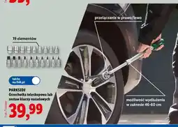 Lidl Grzechotka teleskopowa Parkside oferta