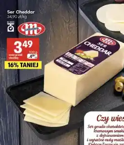 Delikatesy Centrum Ser cheddar Mlekovita oferta