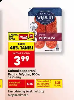 Biedronka Salami Kraina Wędlin oferta