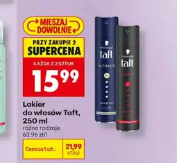Biedronka Lakier do włosów Taft oferta