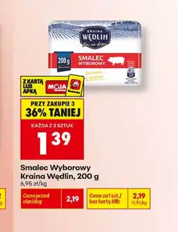Biedronka Smalec Wyborowy oferta