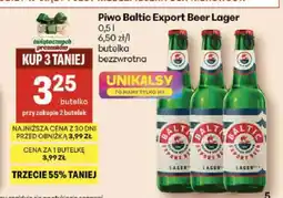Delikatesy Centrum Piwo Baltic Export Beer Lager oferta