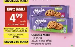 Delikatesy Centrum Ciastka Milka Pieguski Choco Cookies oferta