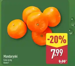 ALDI Mandarynki oferta