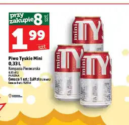 Topaz Piwo Tyskie oferta