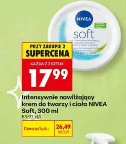 Biedronka Krem nawilżający do twarzy Nivea oferta