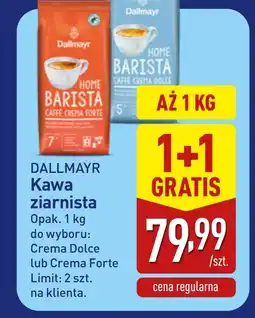 ALDI Kawa ziarnista Barista oferta