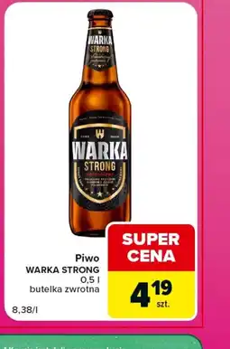 Carrefour Express Piwo Warka Strong oferta