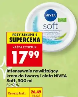 Biedronka Krem nawilżający do twarzy Nivea oferta