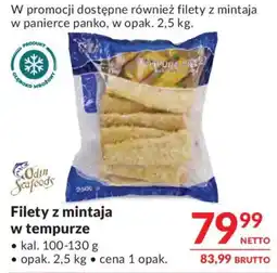 Makro Filety z mintaja w tempurze Odin Seafoods oferta