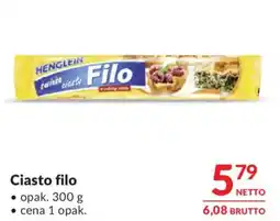 Makro Ciasto filo oferta