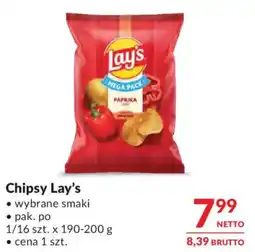 Makro Chipsy Lay's oferta