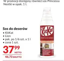 Makro Sos do deserów KitKat oferta