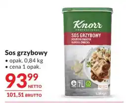 Makro Sos grzybowy Knorr Professional oferta