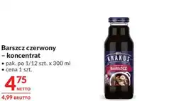 Makro Barszcz czerwony koncentrat Krakus oferta