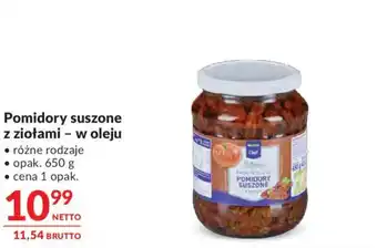 Pomidory Suszone z Ziołami