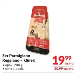 Makro Ser Parmigiano Reggiano - klinek oferta