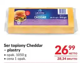 Makro Ser topiony Cheddar – plastry oferta