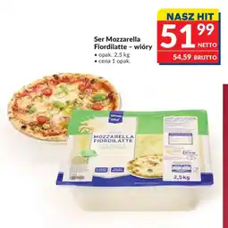 Makro Mozzarella Fiordilatte oferta