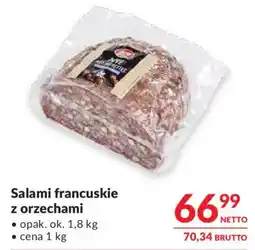 Makro Salami francuskie z orzechami oferta