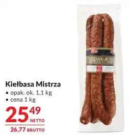 Makro Kiełbasa Mistrza oferta
