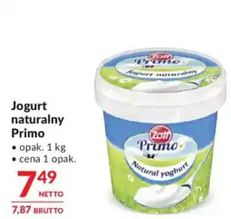 Makro Jogurt naturalny Primo oferta