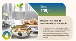 IKEA IKEA 365+ Patelnia do smażenia sauté, stal nierdz oferta