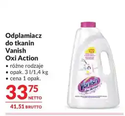Makro Odplamiacz do tkanin Vanish Oxi Action oferta