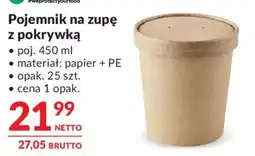 Makro Pojemnik na zupę z pokrywką oferta