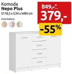 Black Red White Komoda Nepo Plus oferta