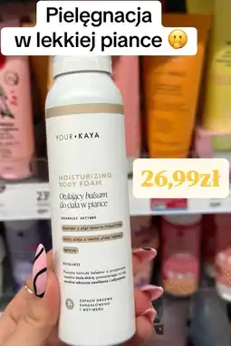 Rossmann YOUR KAYA Otulający balsam do ciała w piance oferta