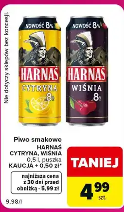 Carrefour Market Piwo Harnaś oferta