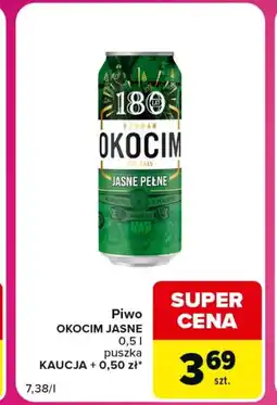 Carrefour Market Piwo Okocim oferta