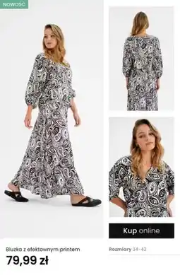 Top Secret Bluzka z efektownym printem oferta
